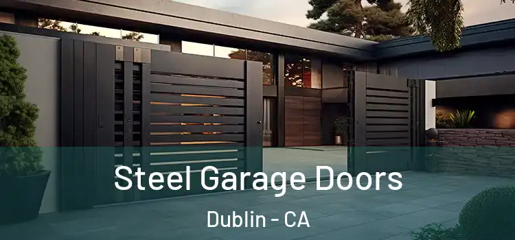 Steel Garage Doors Dublin - CA
